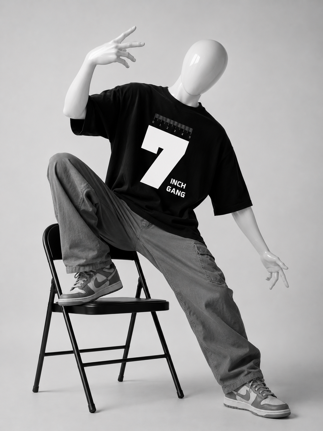 7 INCH GANG CRZYFUSS OVERSIZED COTTON T SHIRT