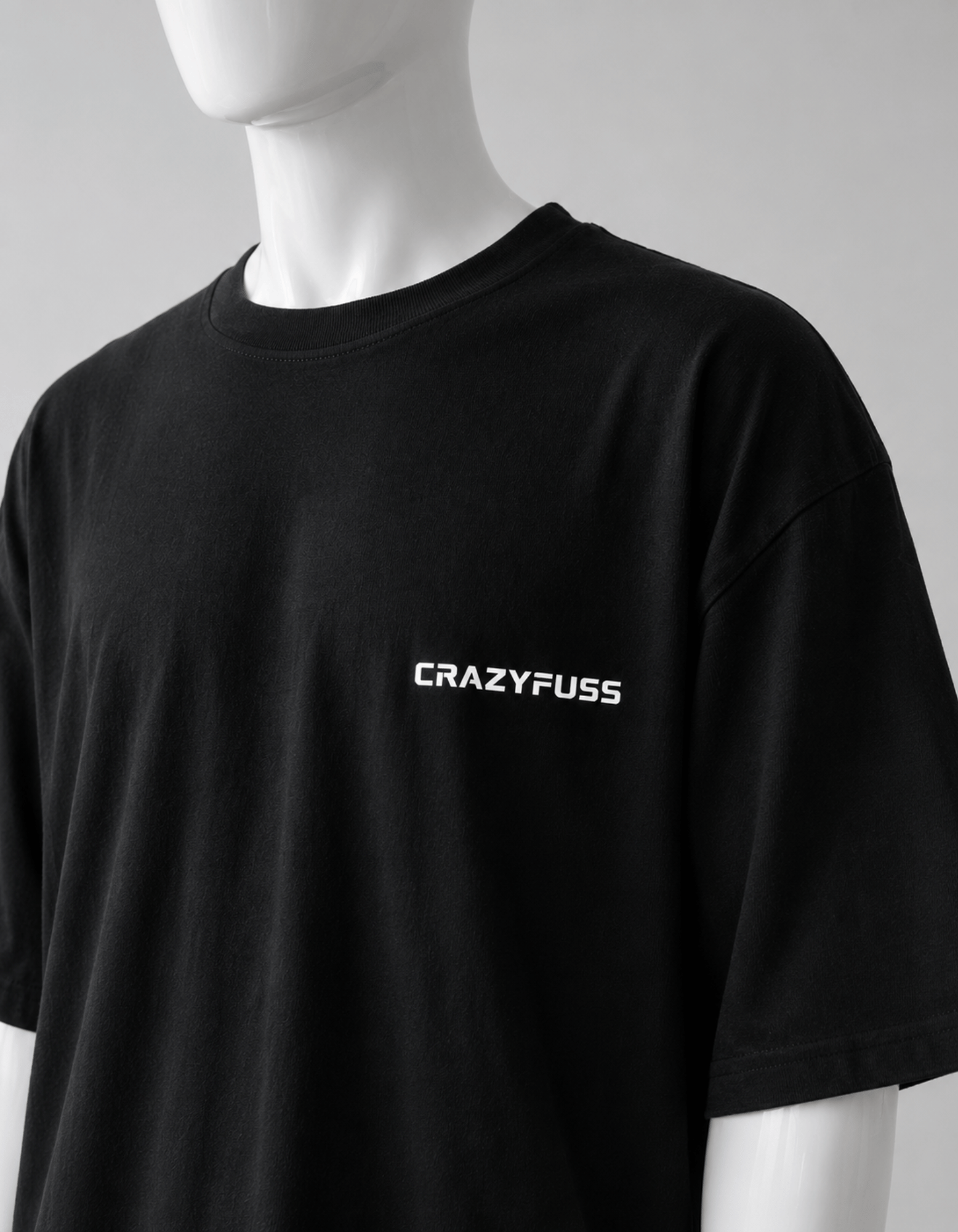 touch crazyfuss graphic t shirt oversized men